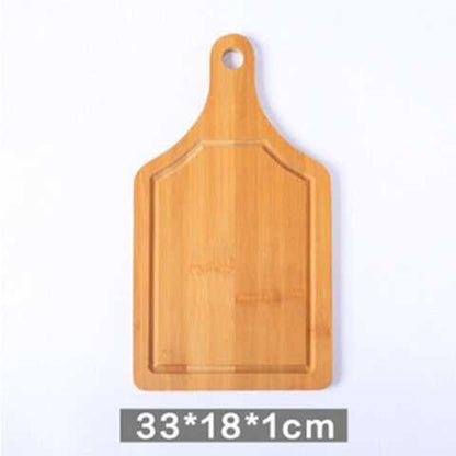 Lightweight bamboo pizza board displaying a fresh personal flatbread.