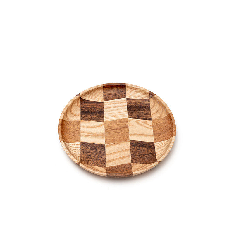 Premium round wooden appetizer platter in various sizes for entertaining.