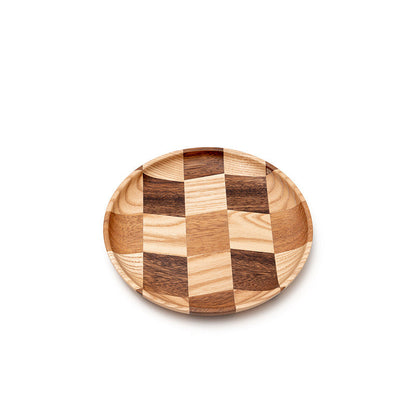 Premium round wooden appetizer platter in various sizes for entertaining.